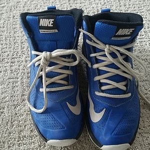 Nike Boys blue hightops